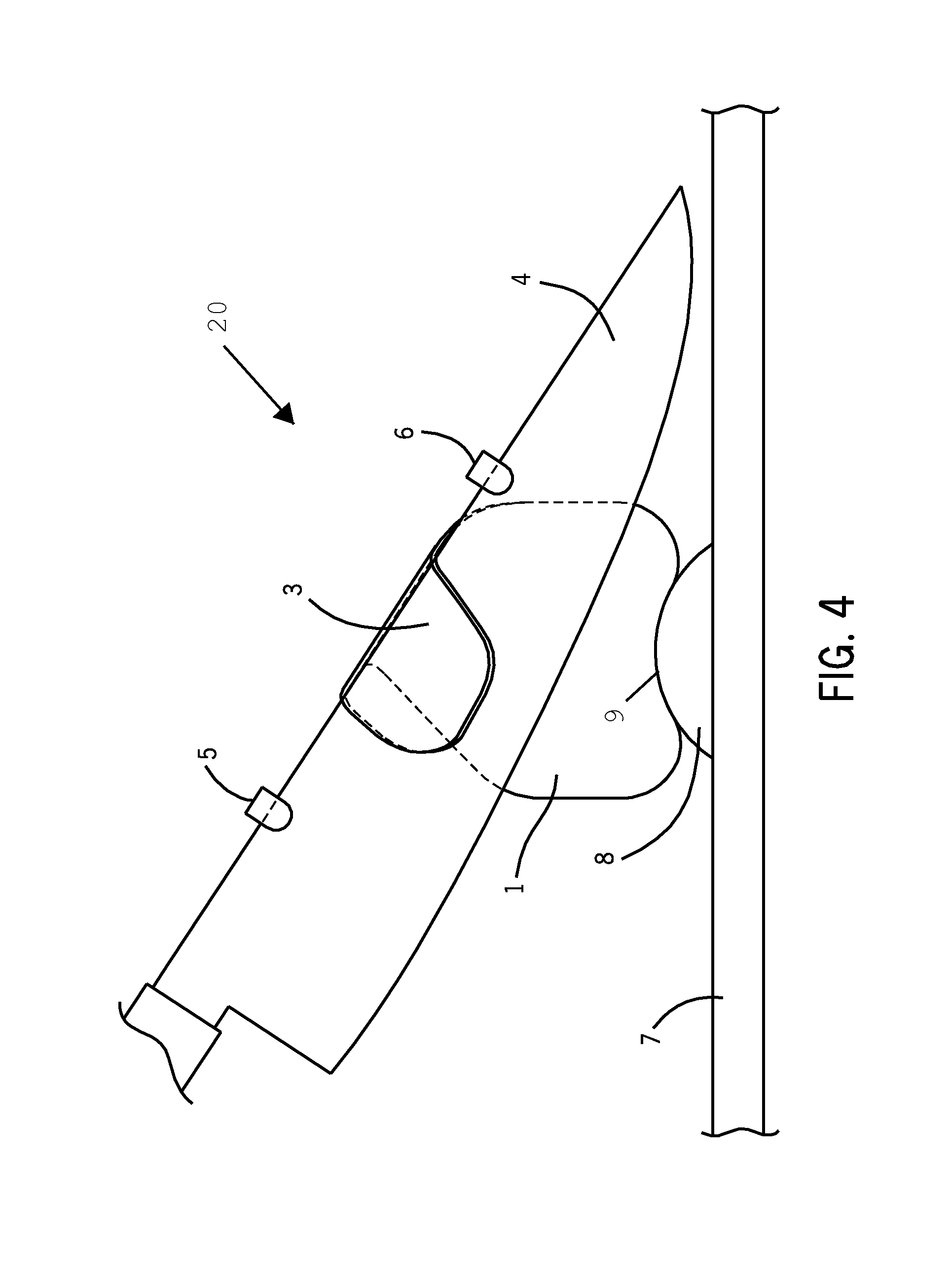 Method and system for training a user to correctly use a knife