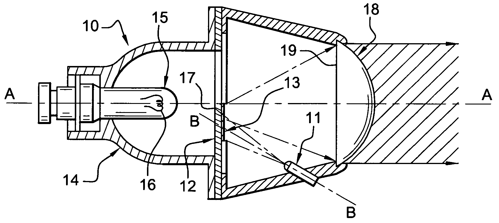 System and method of detecting driving conditions for a motor vehicle