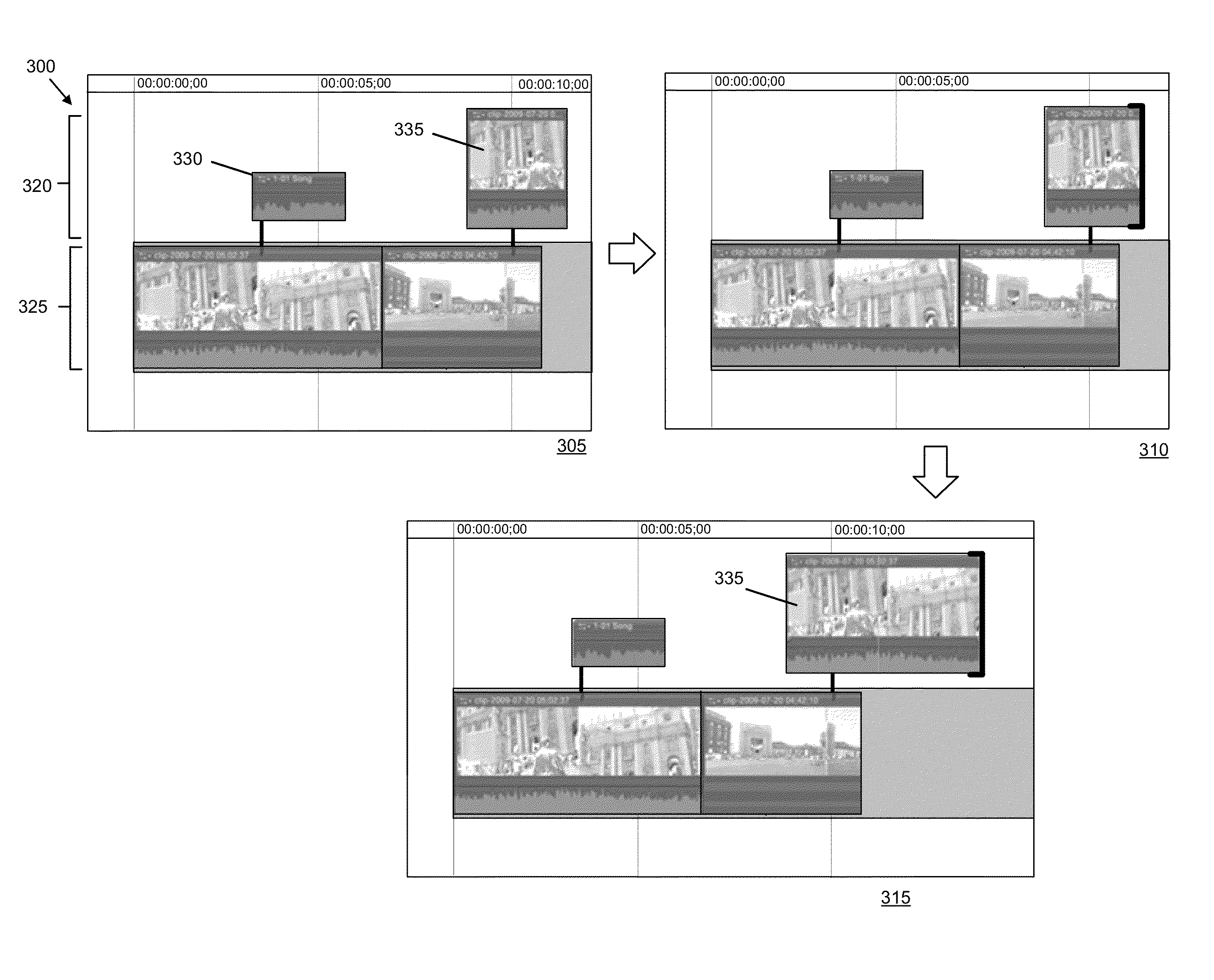 Anchor override for a media-editing application with an anchored timeline