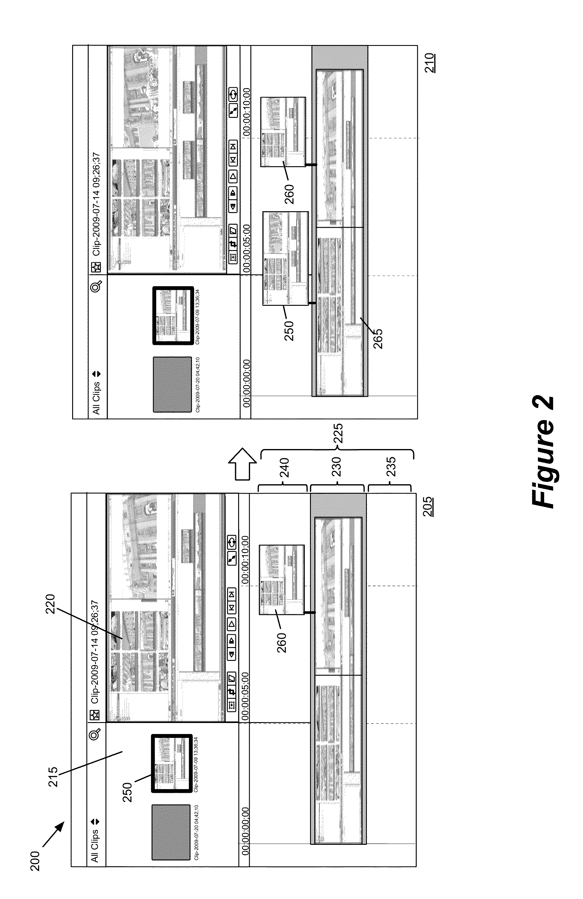 Anchor override for a media-editing application with an anchored timeline