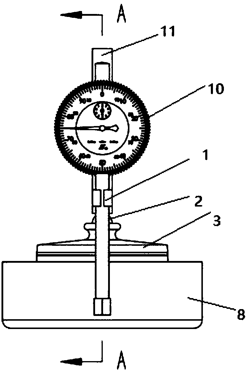 Geotextile axial-compression clogging test device and method thereof