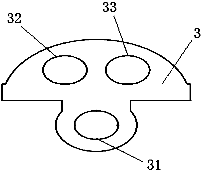 Three-state mechanical foot structure