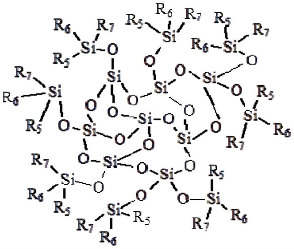 A thermosetting vinyl silicone resin composition and its application in high-frequency circuit boards