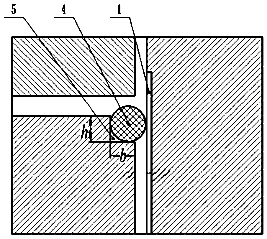 3D hydraulic forming method for special-shaped sealing ring of aero-engine