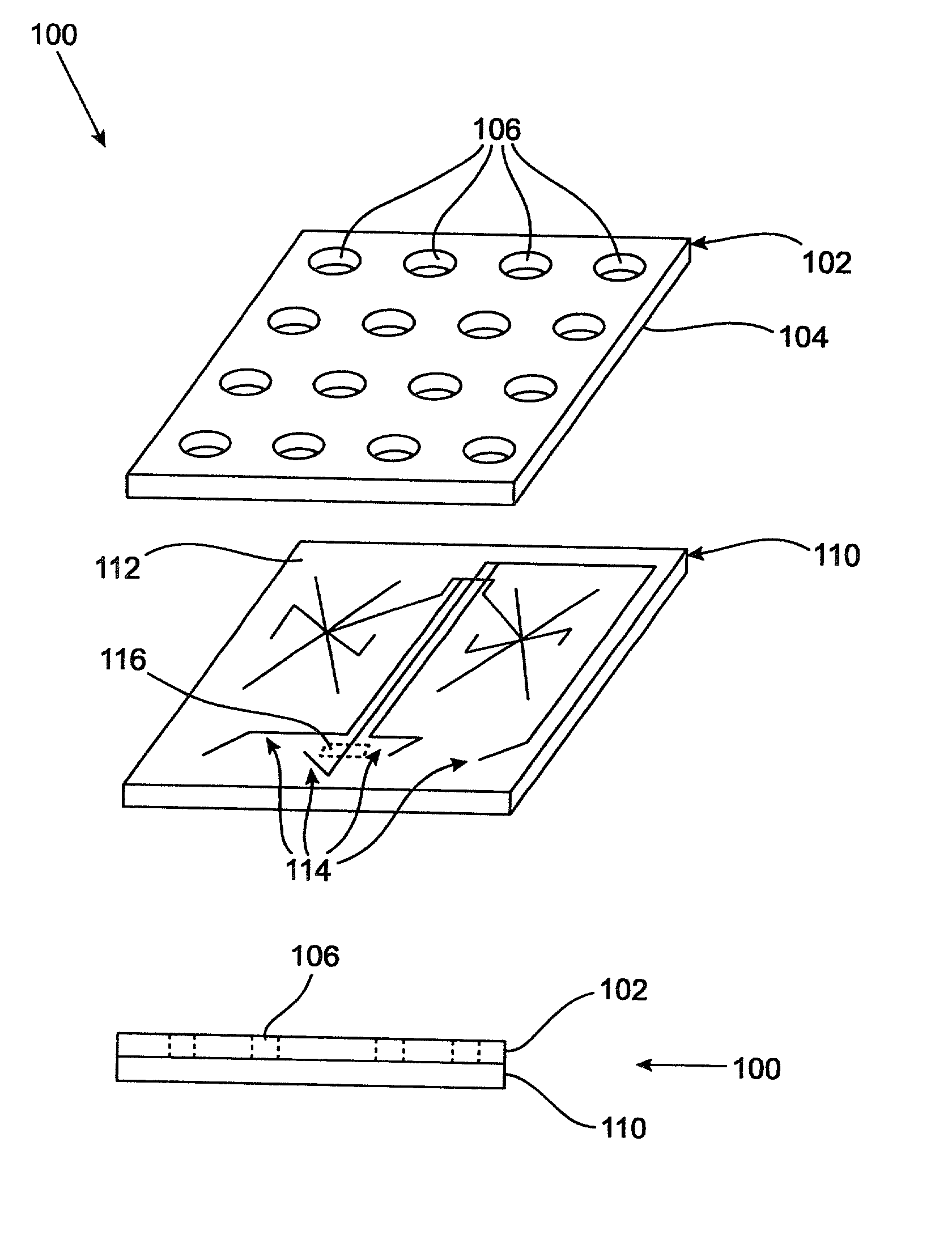 Microfluidic devices and systems incorporating cover layers