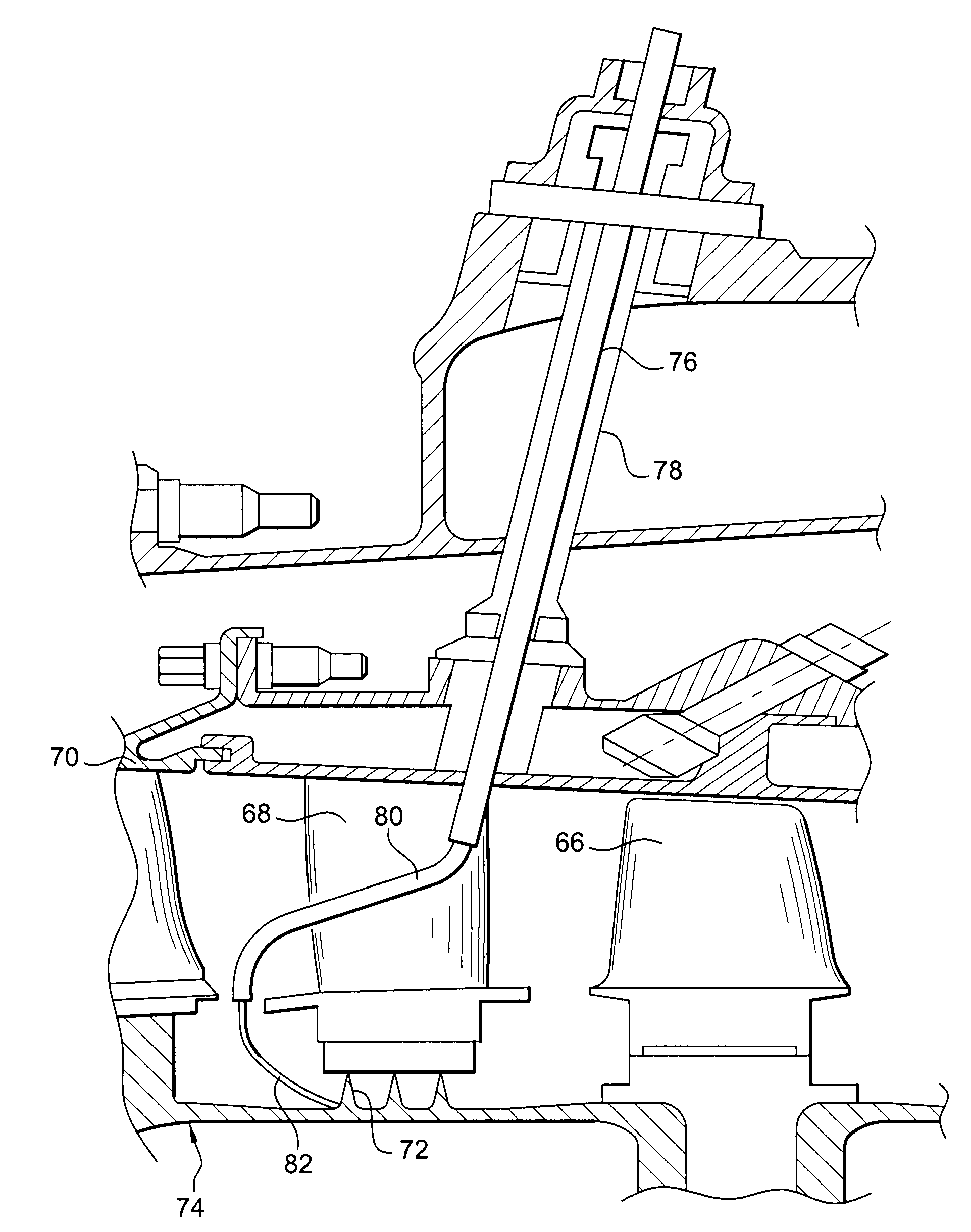 Steerable structure of catheter or endoscope type