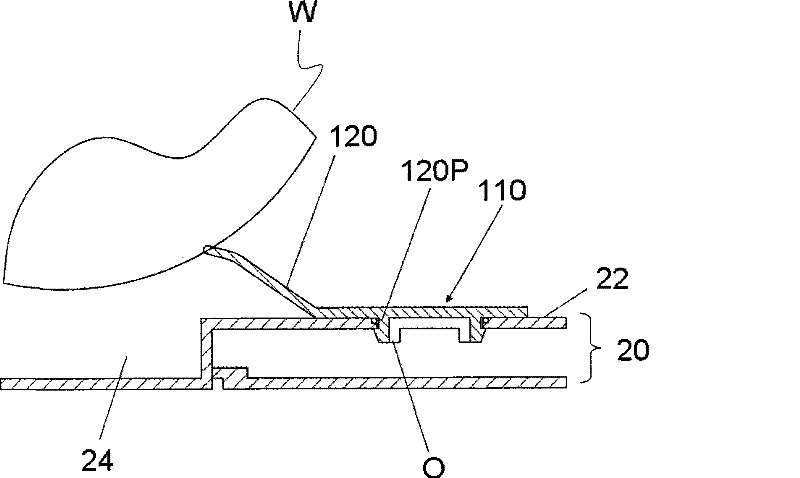 Front-opened wafer box for fixing wafer restriction part module in mode of rotating, butting style