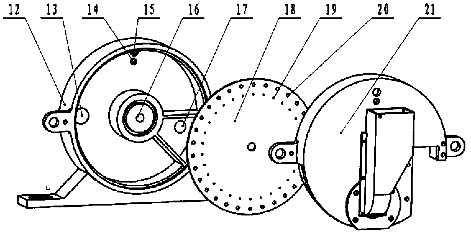 Single grain rapeseed quality near infrared spectrum on-line nondestructive testing method and device