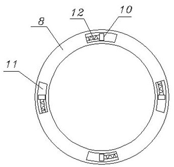 Cross-linked film blow molding device