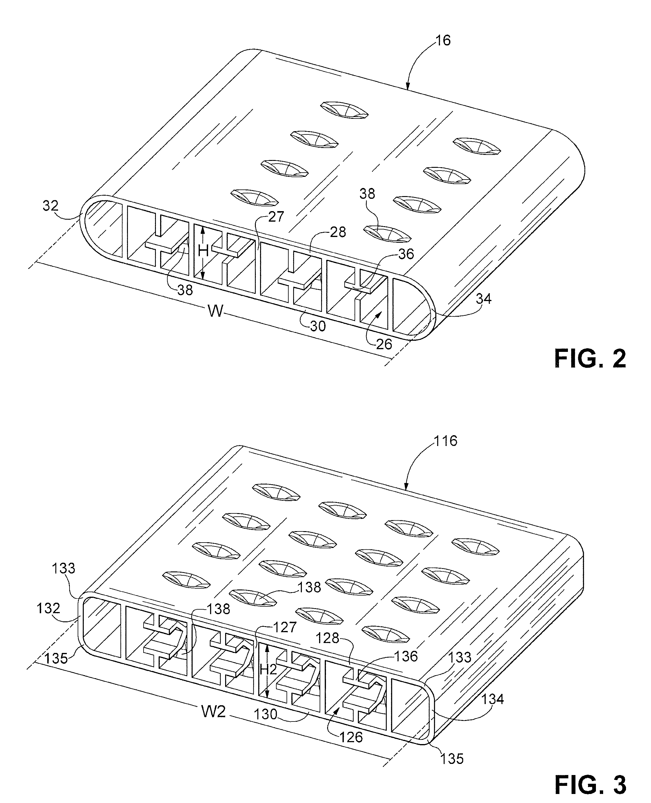 Extruded tube for use in heat exchanger