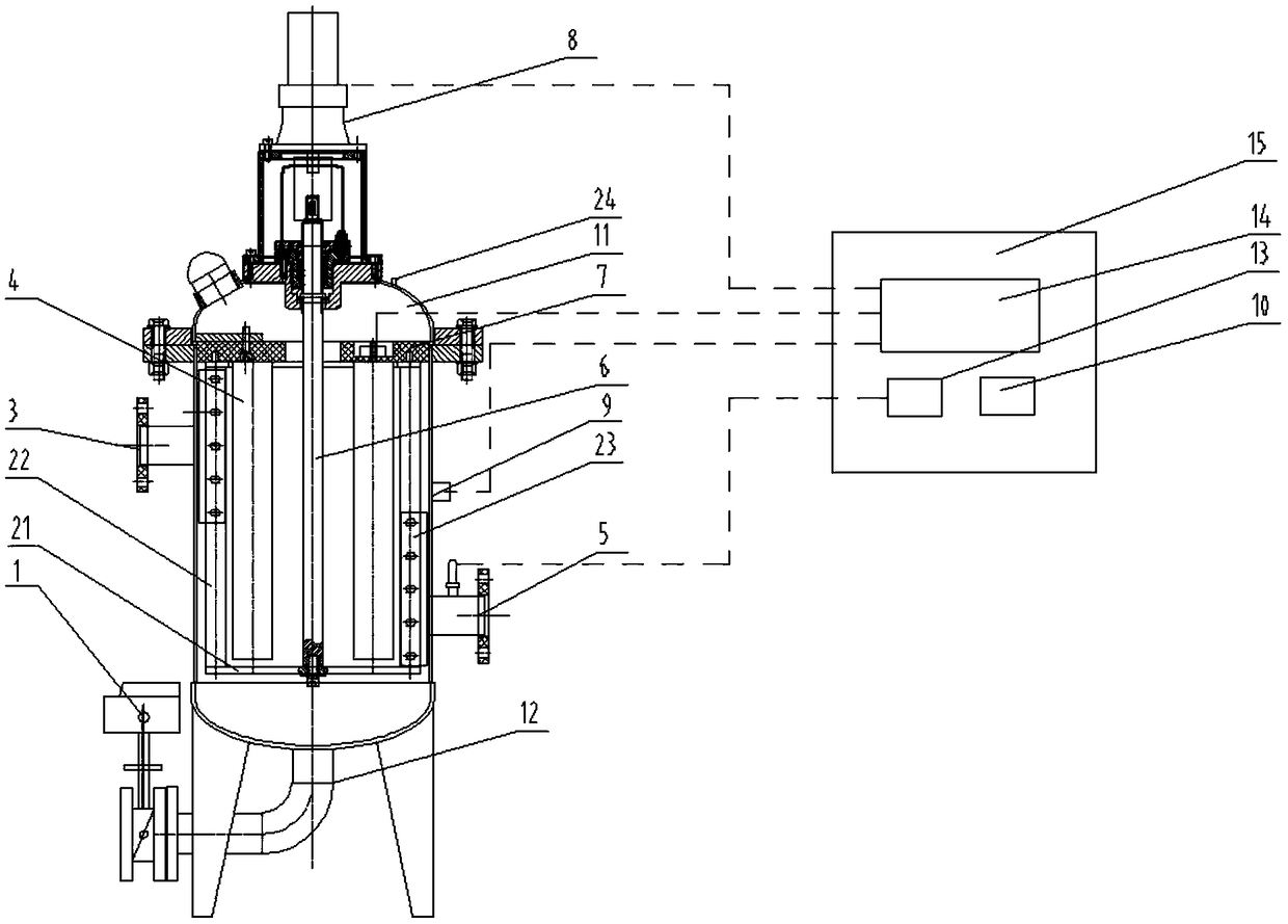 Pressure-bearing type intelligent scale analysis device