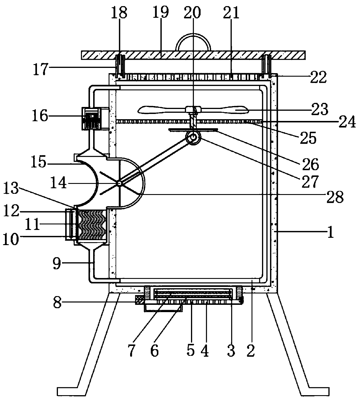 Protection device for network monitoring management server