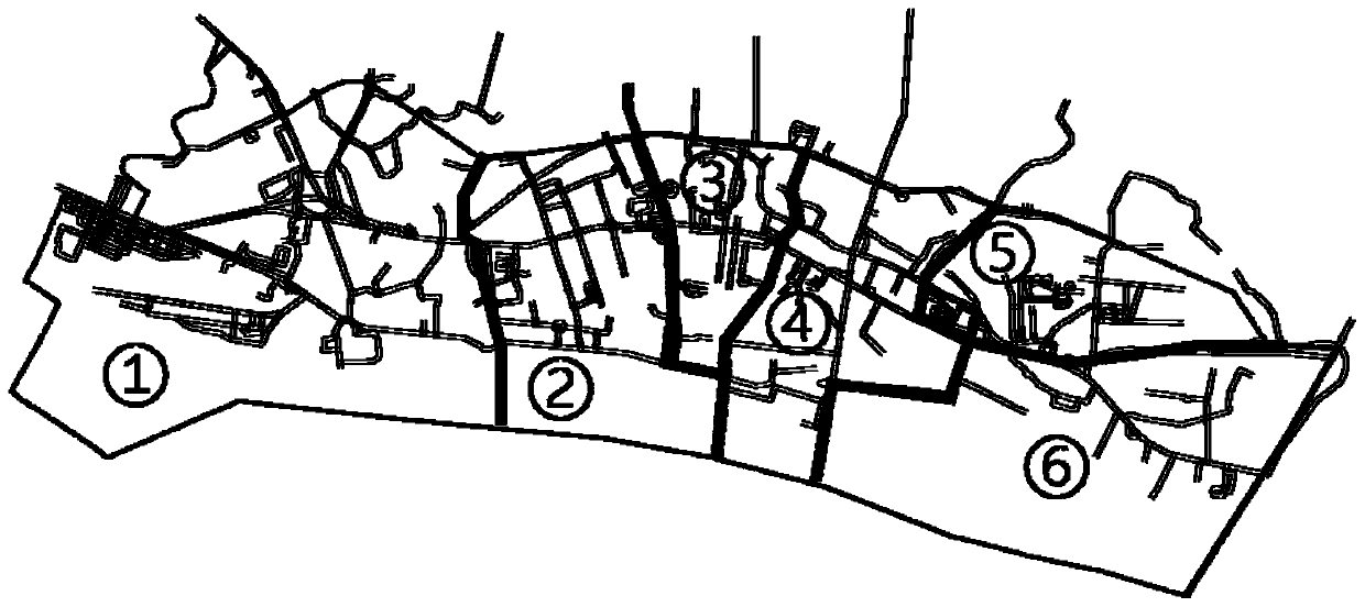 Urban water surface rate planning method based on water safety