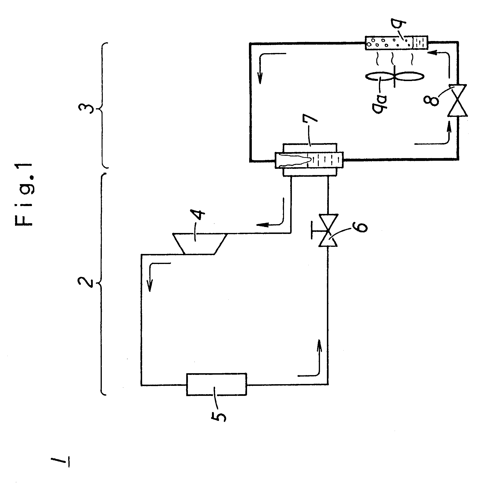 Heat pump system of combination of ammonia cycle carbon dioxide cycle