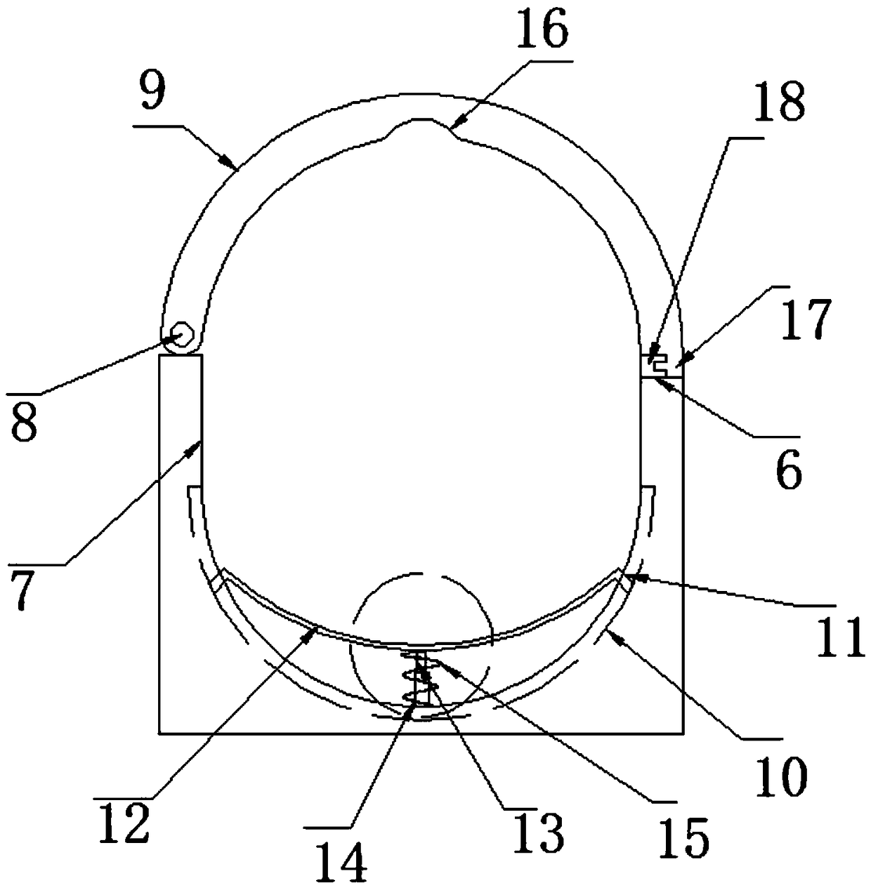 Optical lens pedestal