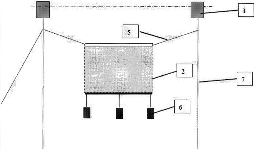 Semi-submersible type aquaculture net cage cluster system