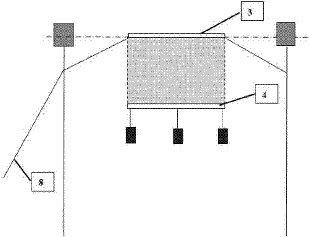 Semi-submersible type aquaculture net cage cluster system