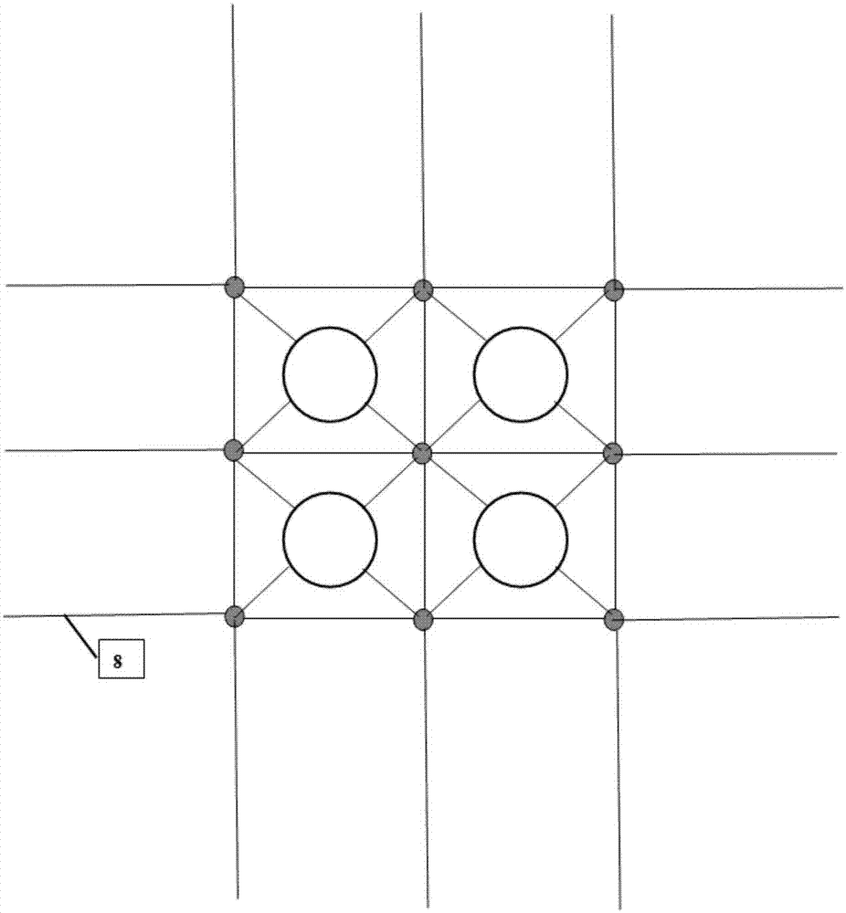 Semi-submersible type aquaculture net cage cluster system