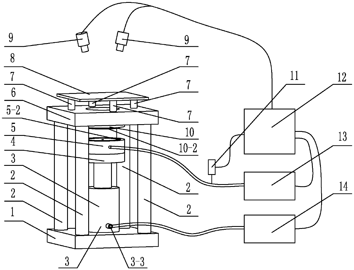 Device and method for measuring stress and strain in thin plate deformation process under complex stress path