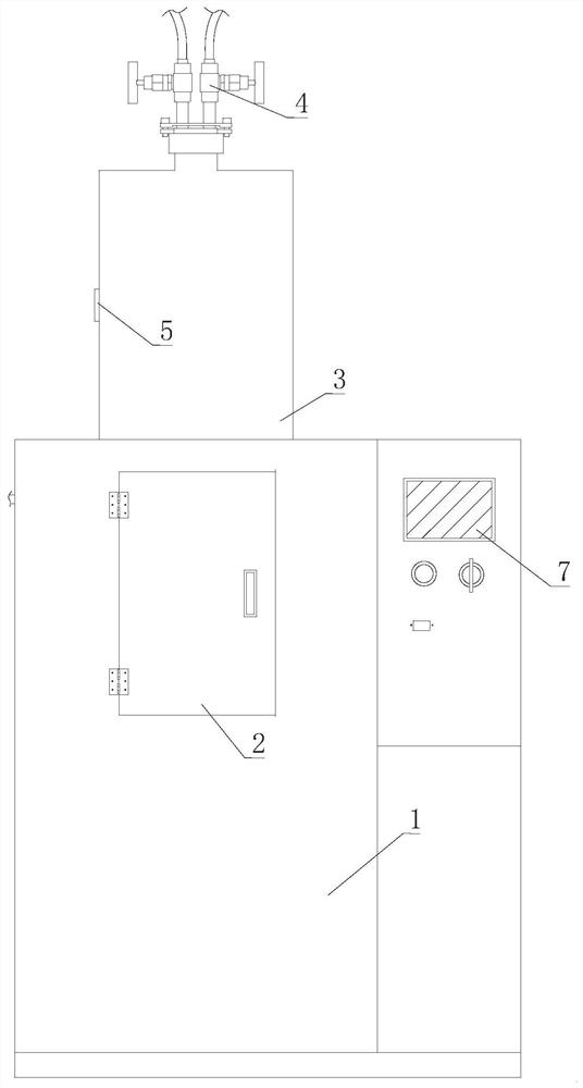 System for testing melting point of magnesium metal