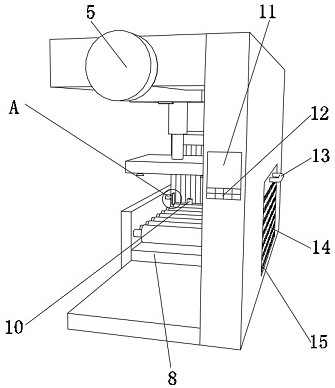 Sander feeding device with positioning guide function