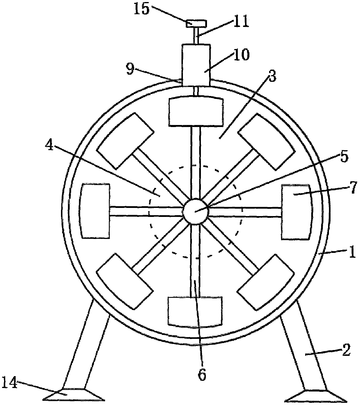 Level testing device for English teaching