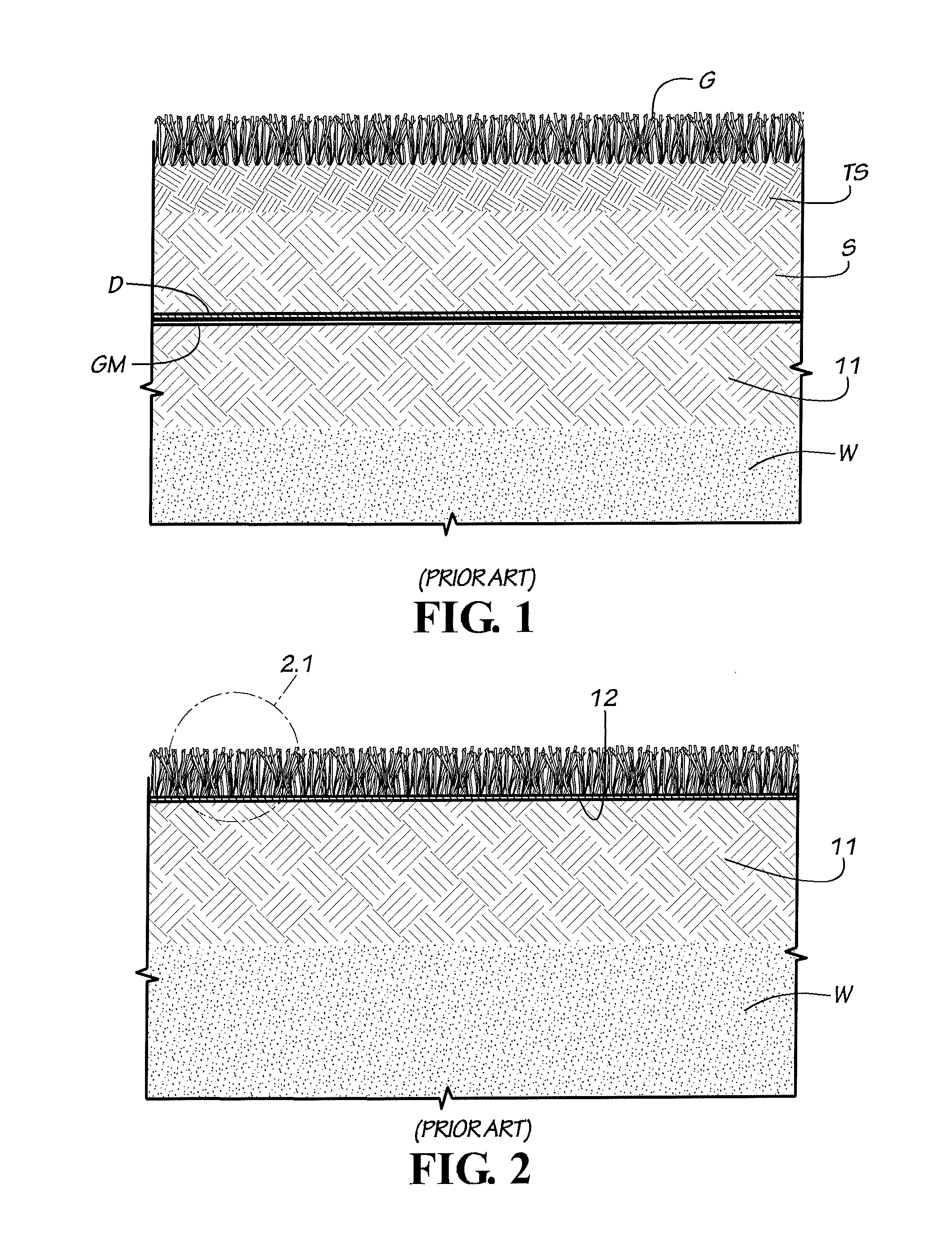 Wind-resistant environmental synthetic cover