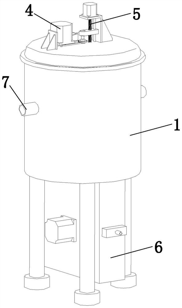 A kind of dissolving and oxidizing equipment for recovering rare earth from rare earth oxide