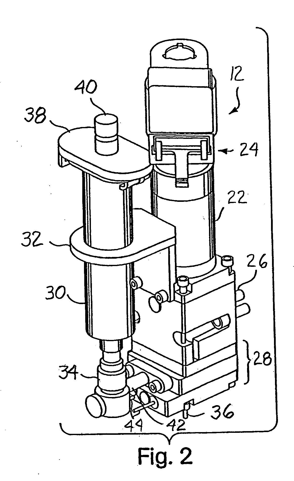 Method and apparatus for streaming a viscous material on a substrate