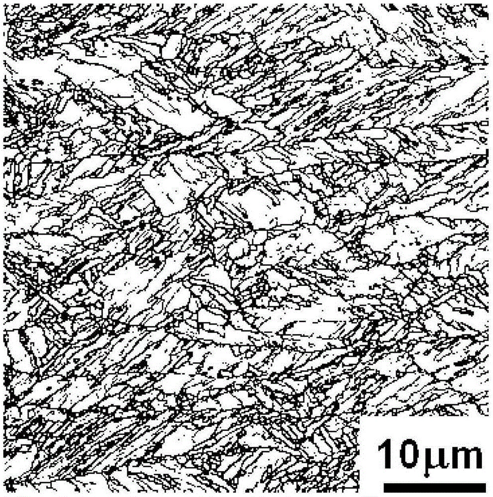 A kind of ultra-high-strength steel plate with a yield strength of 960mpa and its manufacturing method