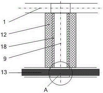 Demisting device for front windshields of passenger cars