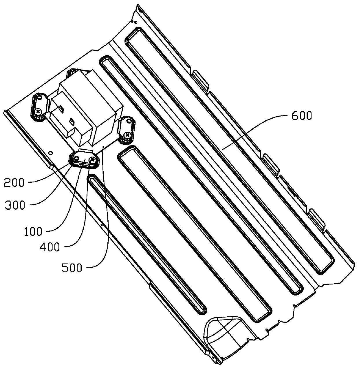 Electric reactor damping assembly