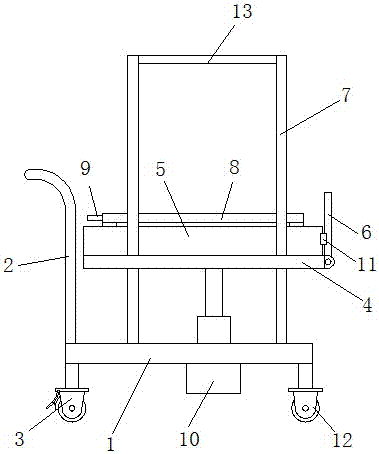 Electrical equipment moving device