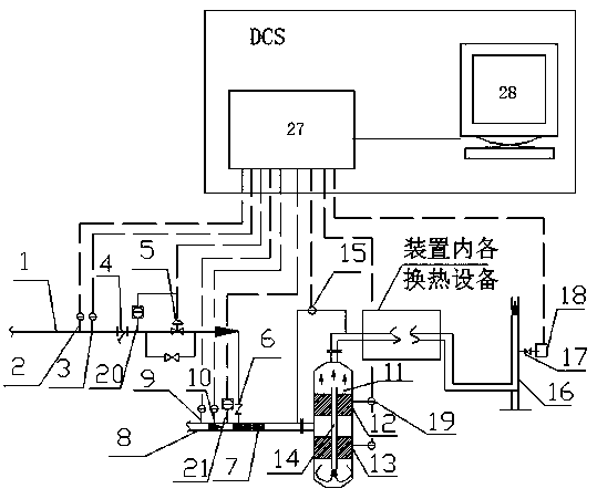 Nitric acid tail gas denitration method