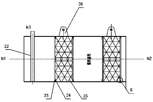 Nitric acid tail gas denitration method