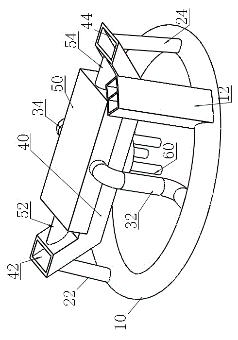 Method for generating methane by using device capable of promoting multistage fermentation with barometric disturbance