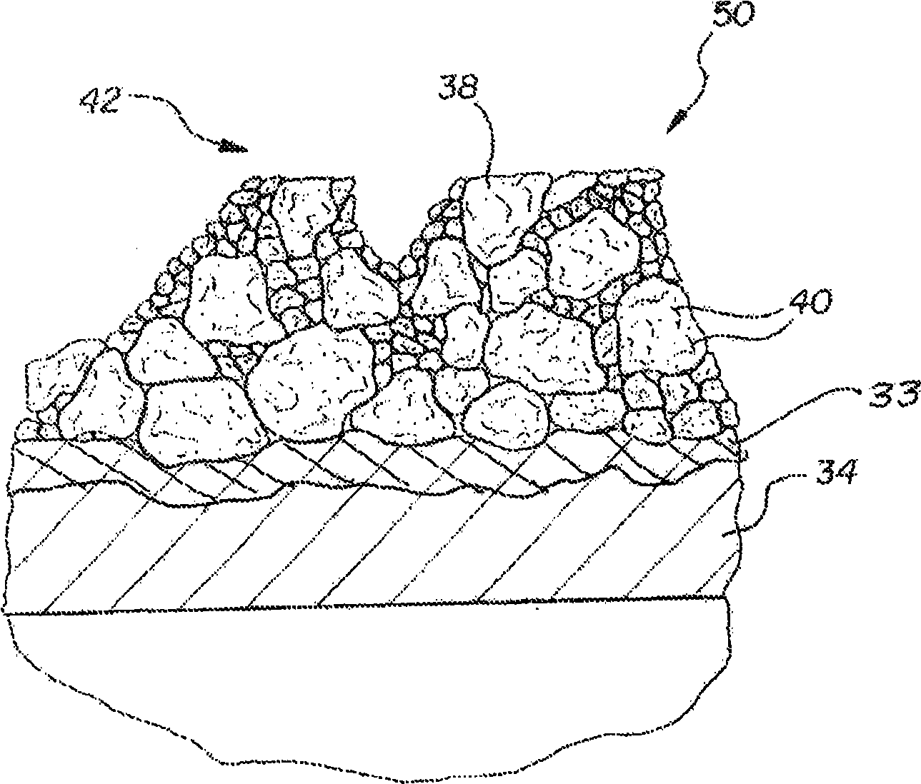 Abradable dry film lubricant and the method for applying same and article made therefrom