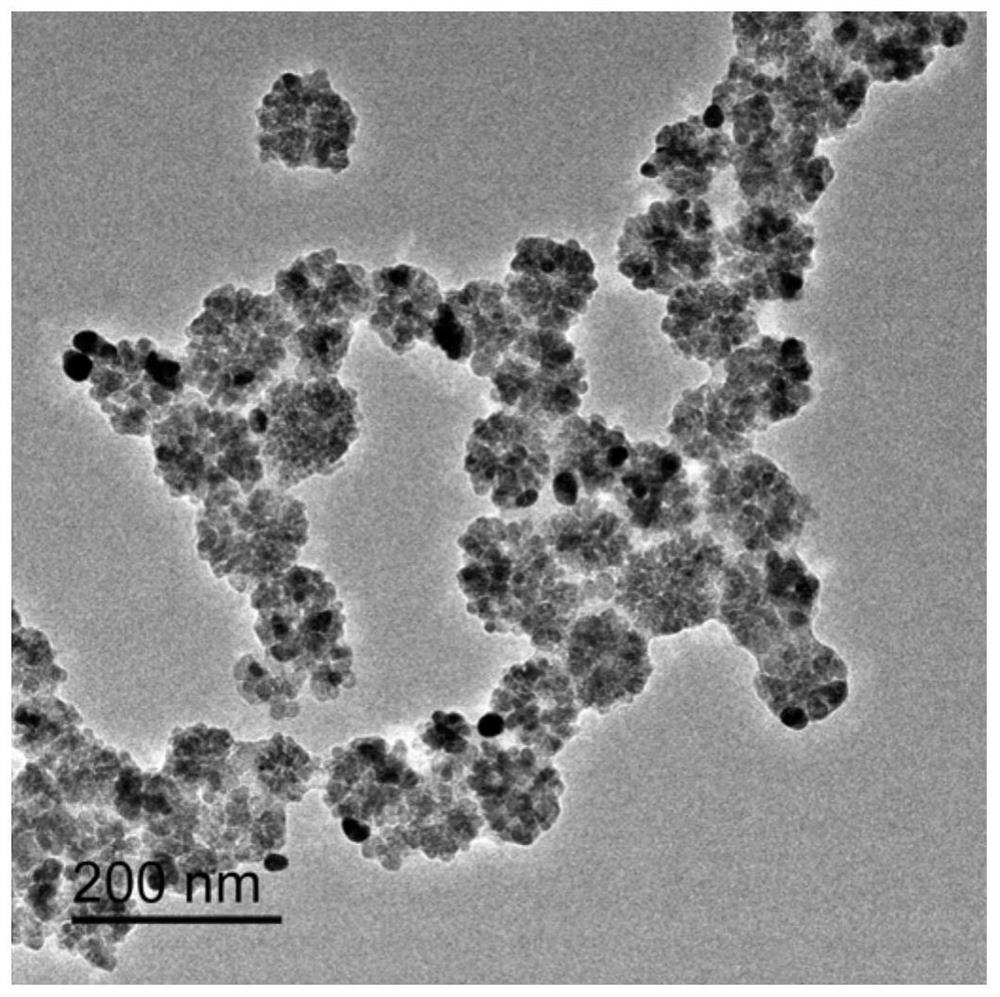 A kind of monodisperse and superparamagnetic gold-magnetic composite microsphere and preparation method thereof