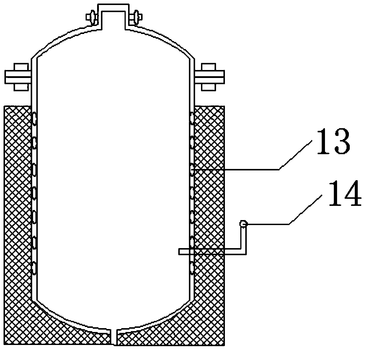 Sake fermentation device and sake making method