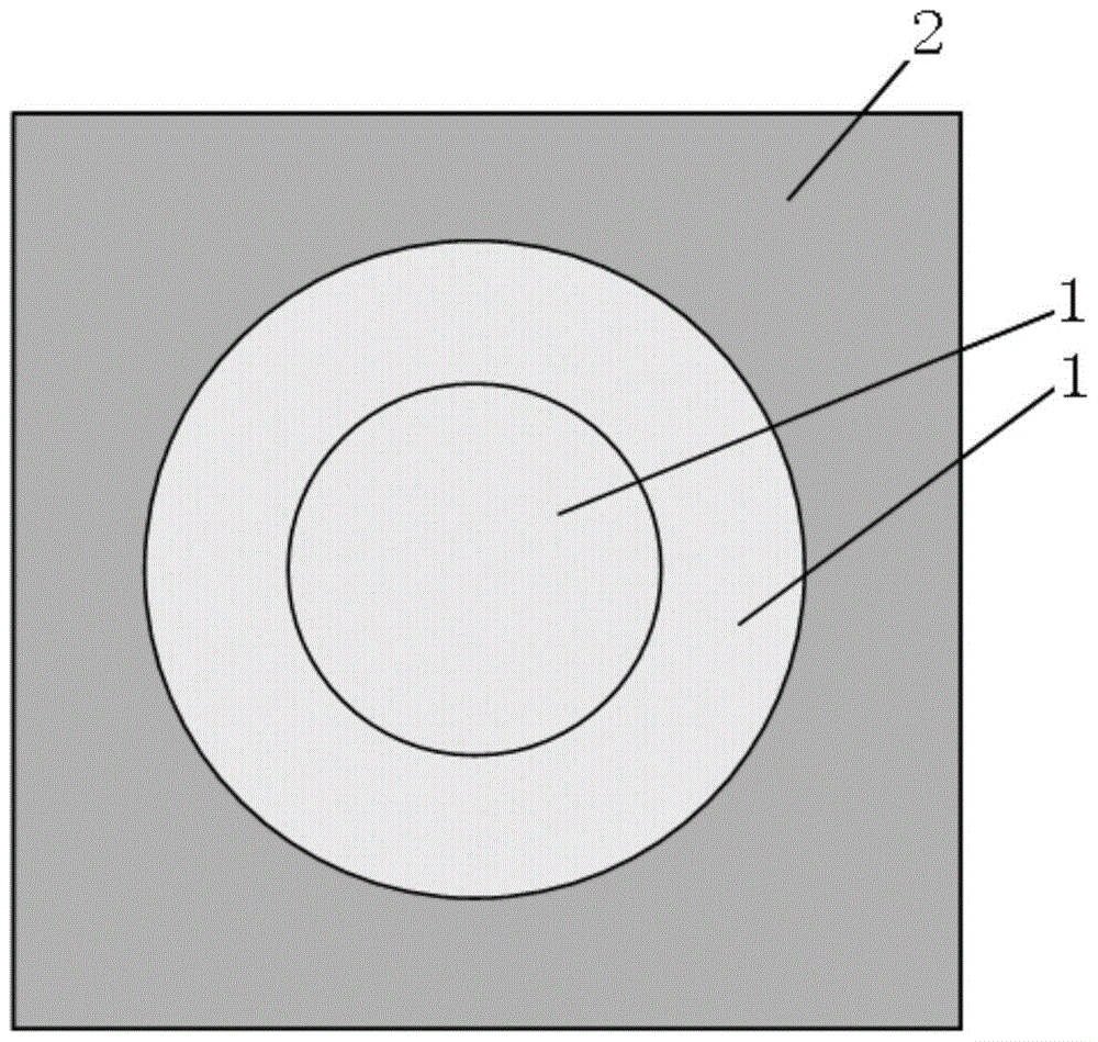 Dielectric thin film current confinement vertical cavity surface emitting laser and manufacturing method thereof