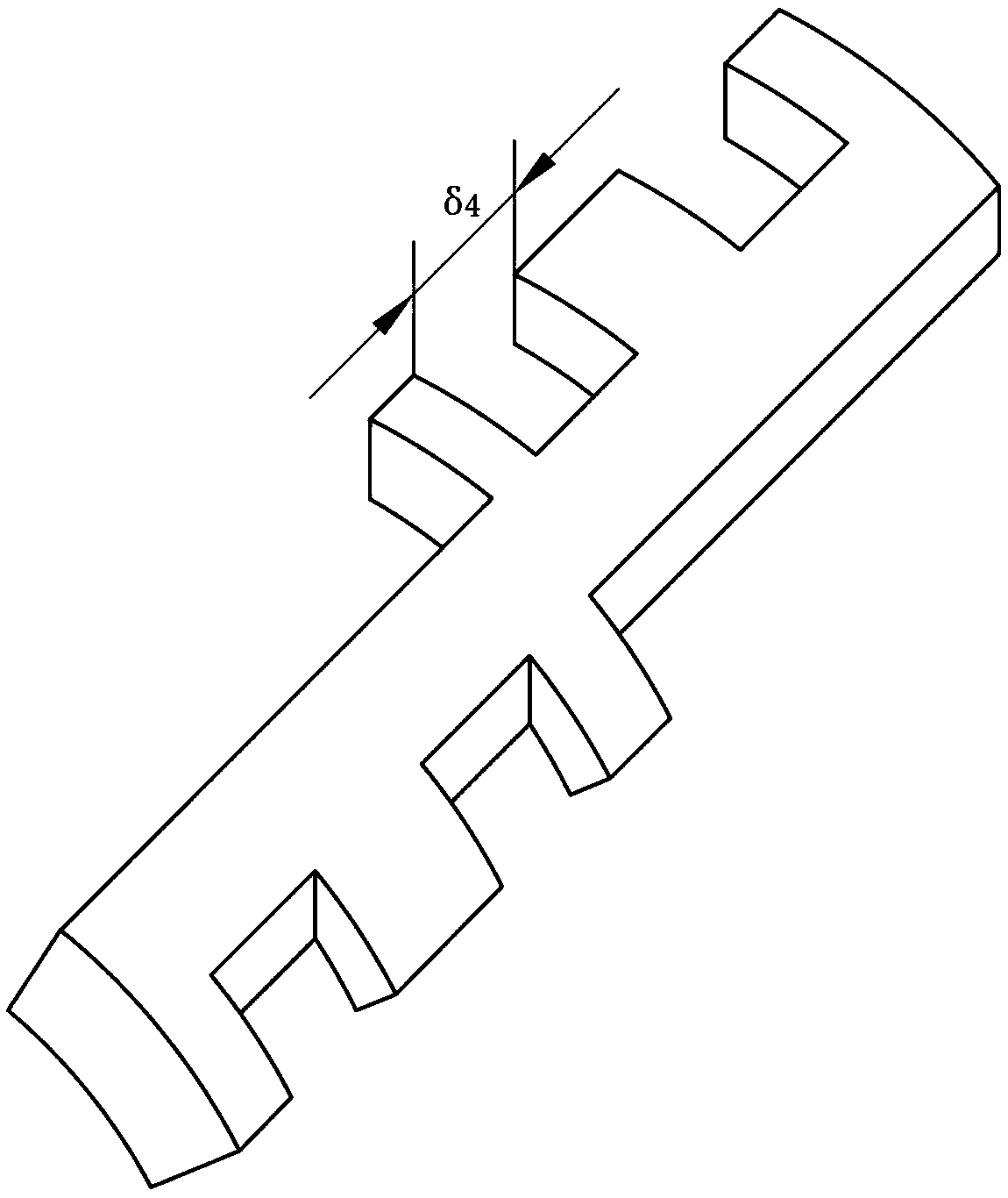 Switch reluctance motor and vehicle power motor assembly