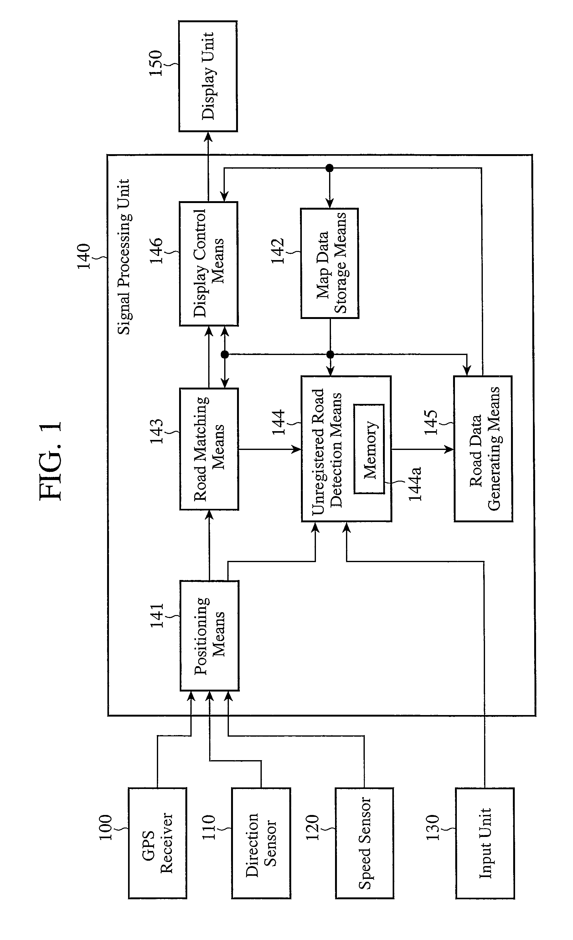 Map information processing apparatus