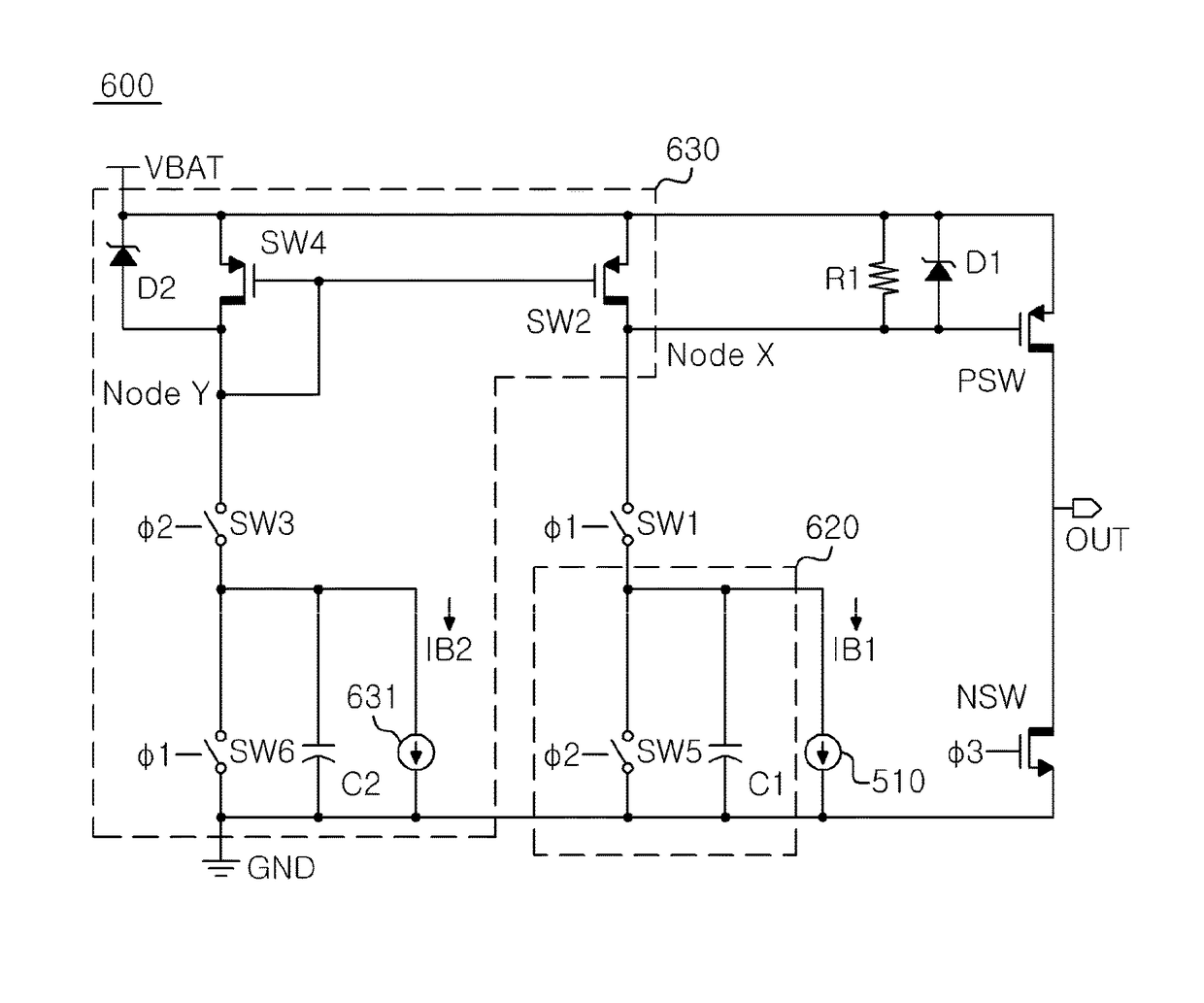 Level shifter circuit with improved time response and control method thereof