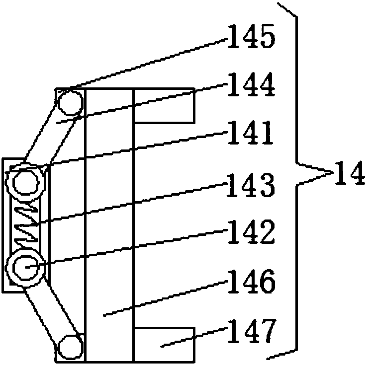 Grinding device for production of automobile brake disc