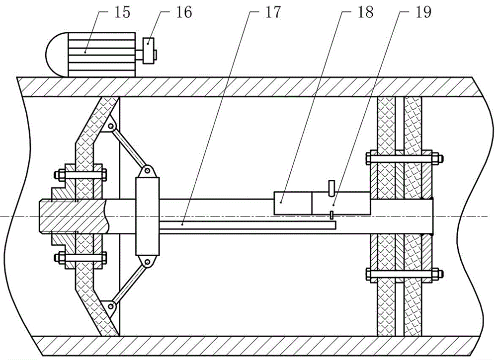 Pipeline plugging device with resonance switch