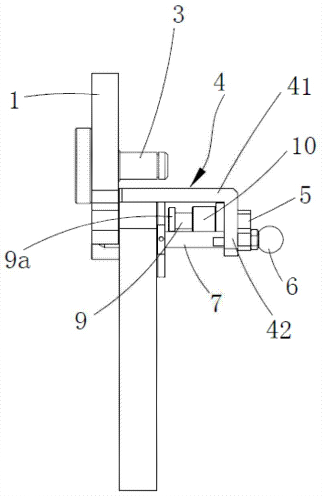 A positioning and rotating component