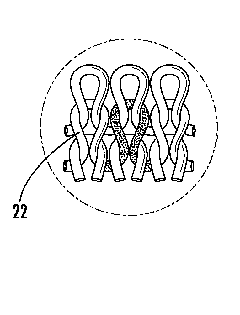 Apparatus and method for reducing torque in garments