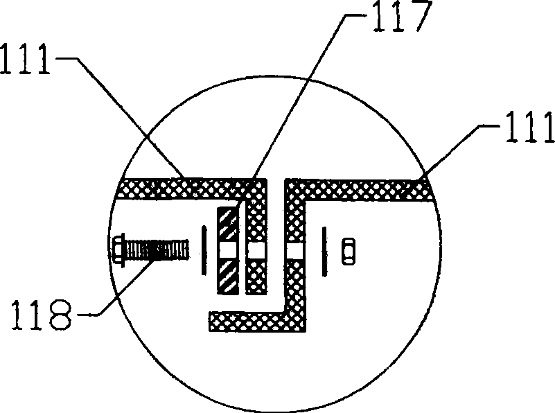 Polygonal counterflow type cooling tower