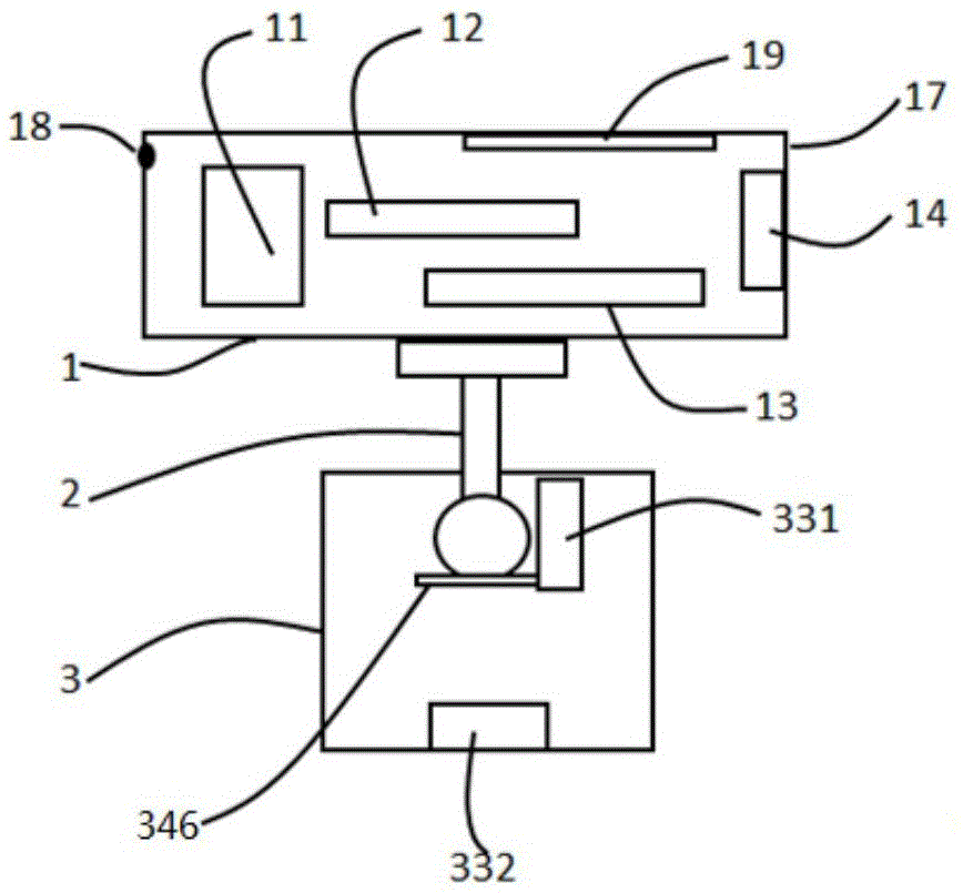 On screen display data electromagnetic compatible test system and method