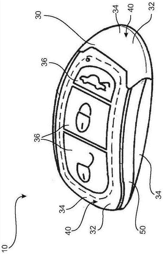 ID transmitter for an access control system